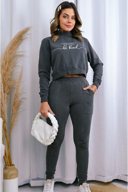 Conjunto Moletinho Feminino Inverno PreÃ§o De Conjunto De Moletom